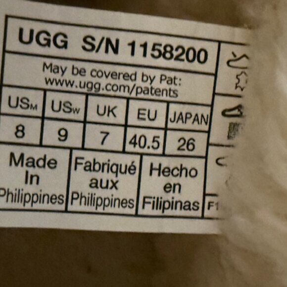 NEW Unisex UGG Venture Daze Mini Boot - M8 W9 - Chestnut - Picture 5 of 9